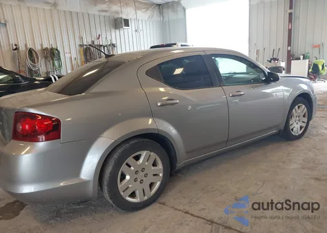 2013 Dodge Avenger Se V6 from USA, damaged, VIN 1C3CDZAG0DN749637